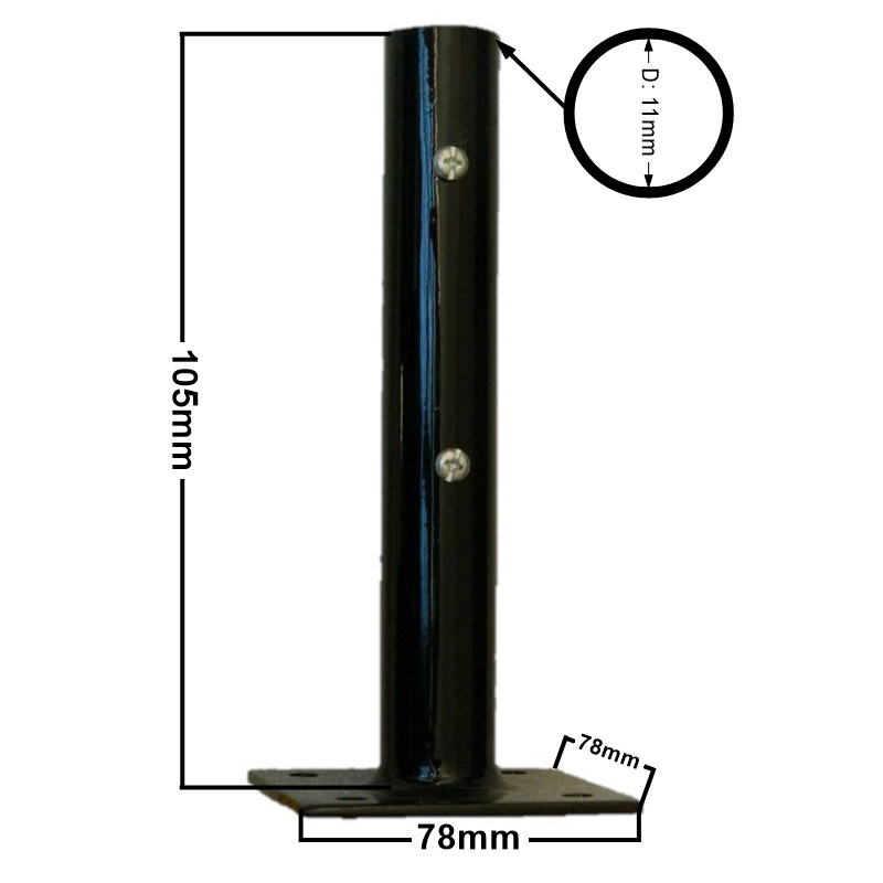 post_weathervane_bracket_measurements