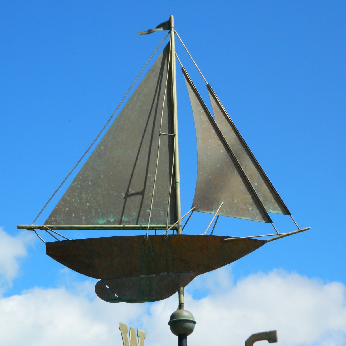 Aged_Large_Copper_Yacht_Weathervane