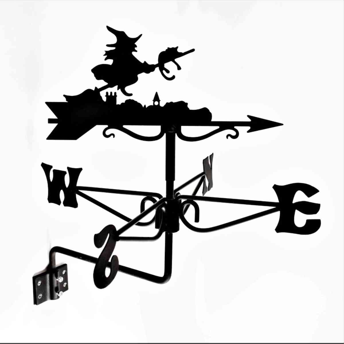 mini_Witch_weathervane_with_vertical_mount