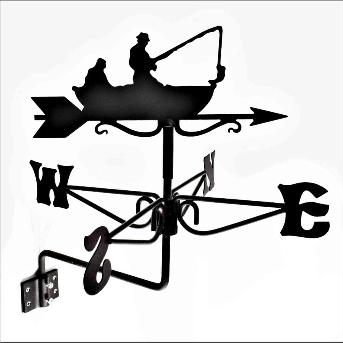 Fisherman weathervane