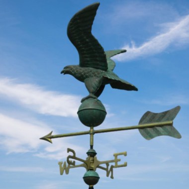 Aged_Copper_Cottage_Eagle_Weathervane