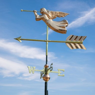 Polished_Copper_Angel_Weathervane