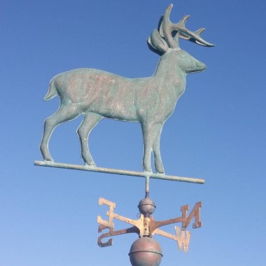 Verdigris_large_deer_weathervane