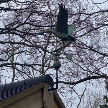 goose_weathervane_on_oak_frame_garage