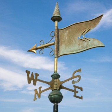 verdigris_copper_banner_weather_vane