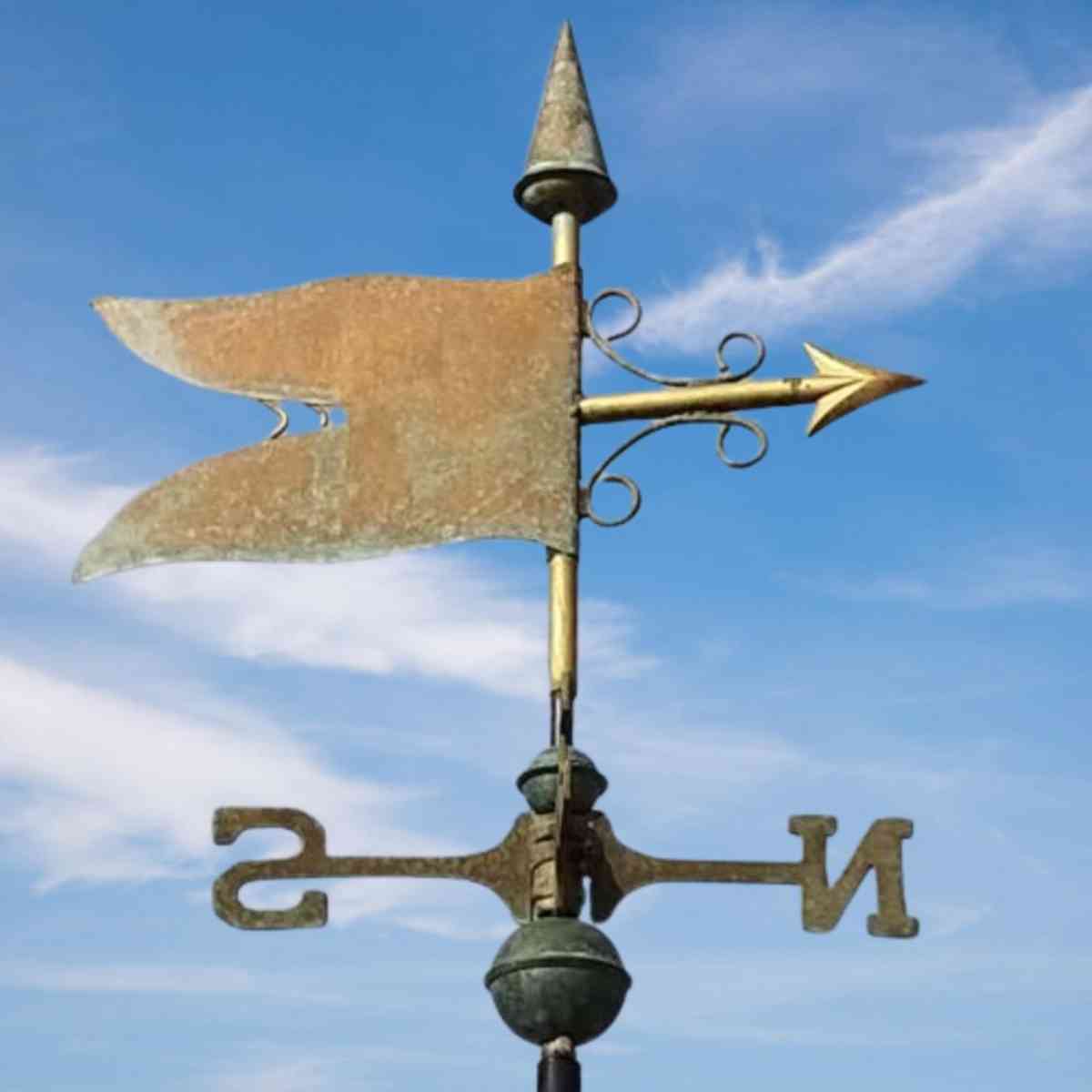 verdigris_copper_banner_weather_vane